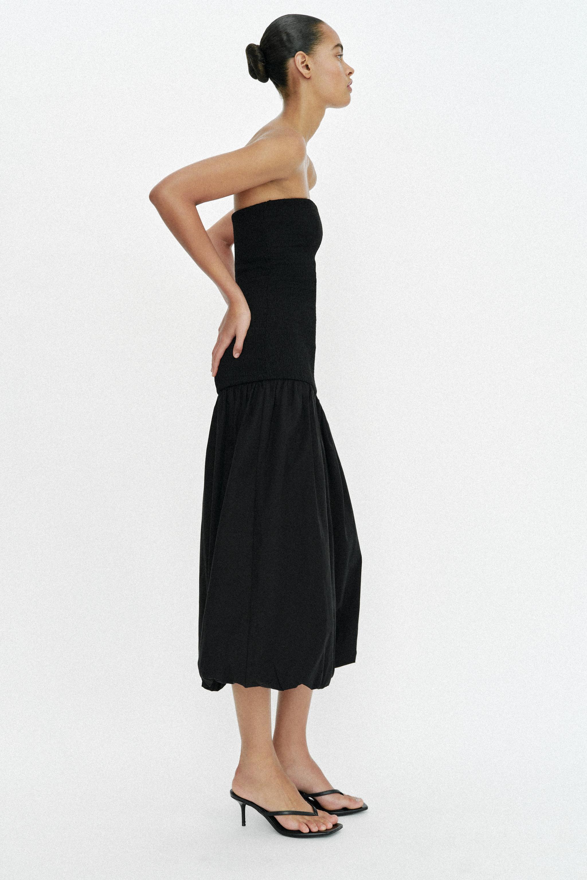 COMBINATION STRAPLESS DRESS